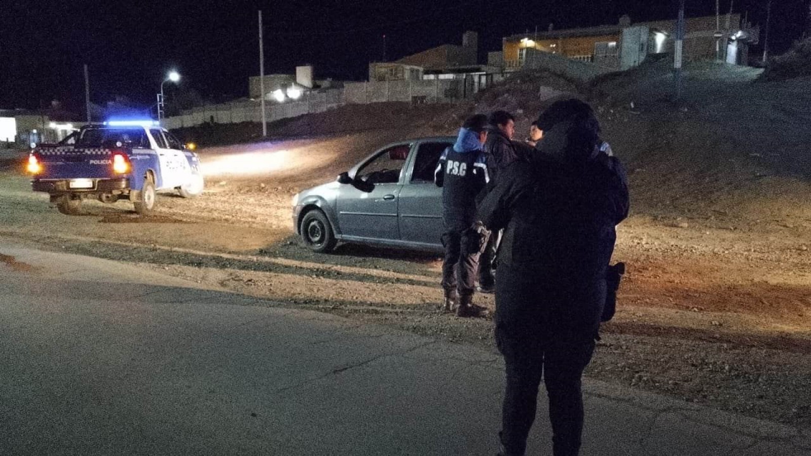 Robaron un televisor en Cañadón Seco y terminaron detenido en Caleta Olivia