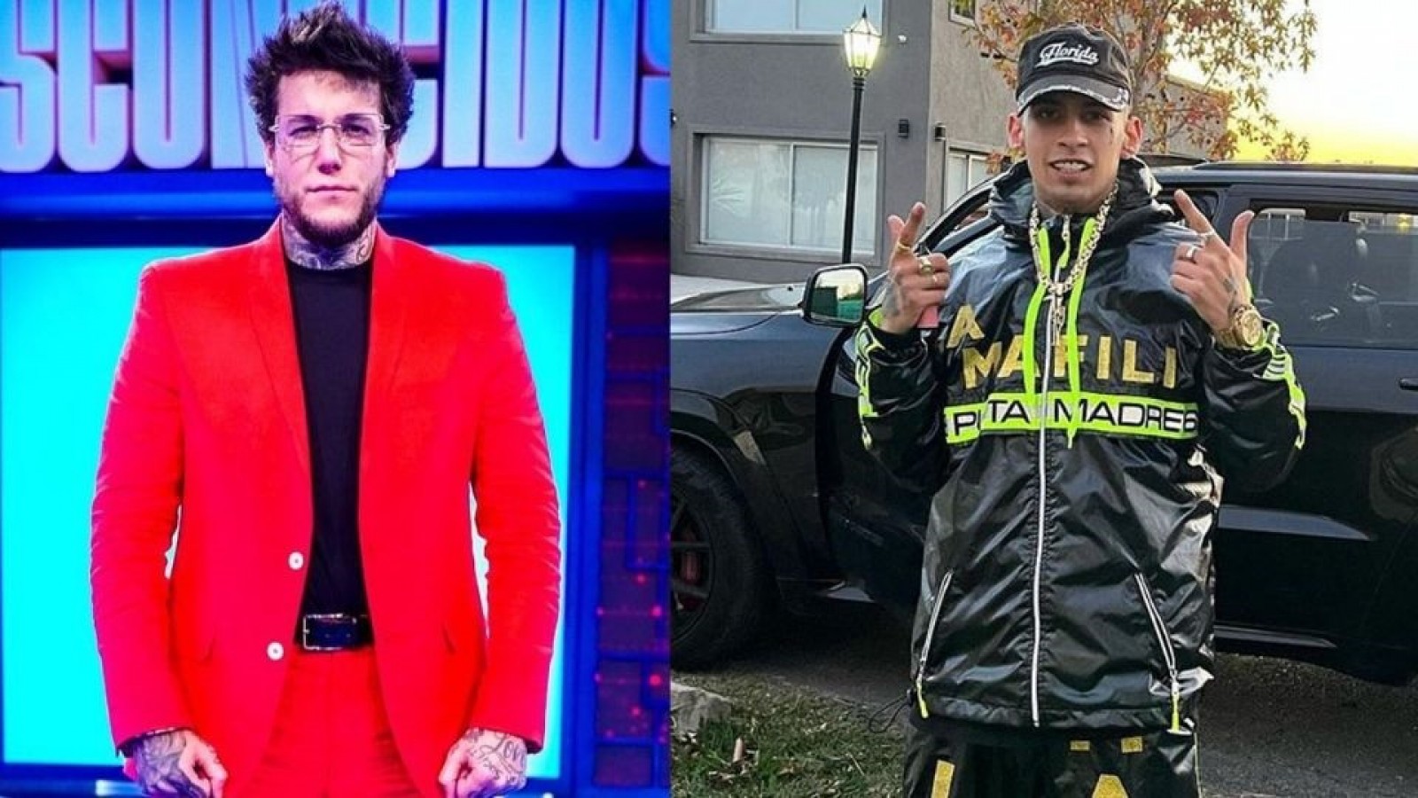 Alex Caniggia se burló de L-Gante y el cantante sorprendió con su respuesta