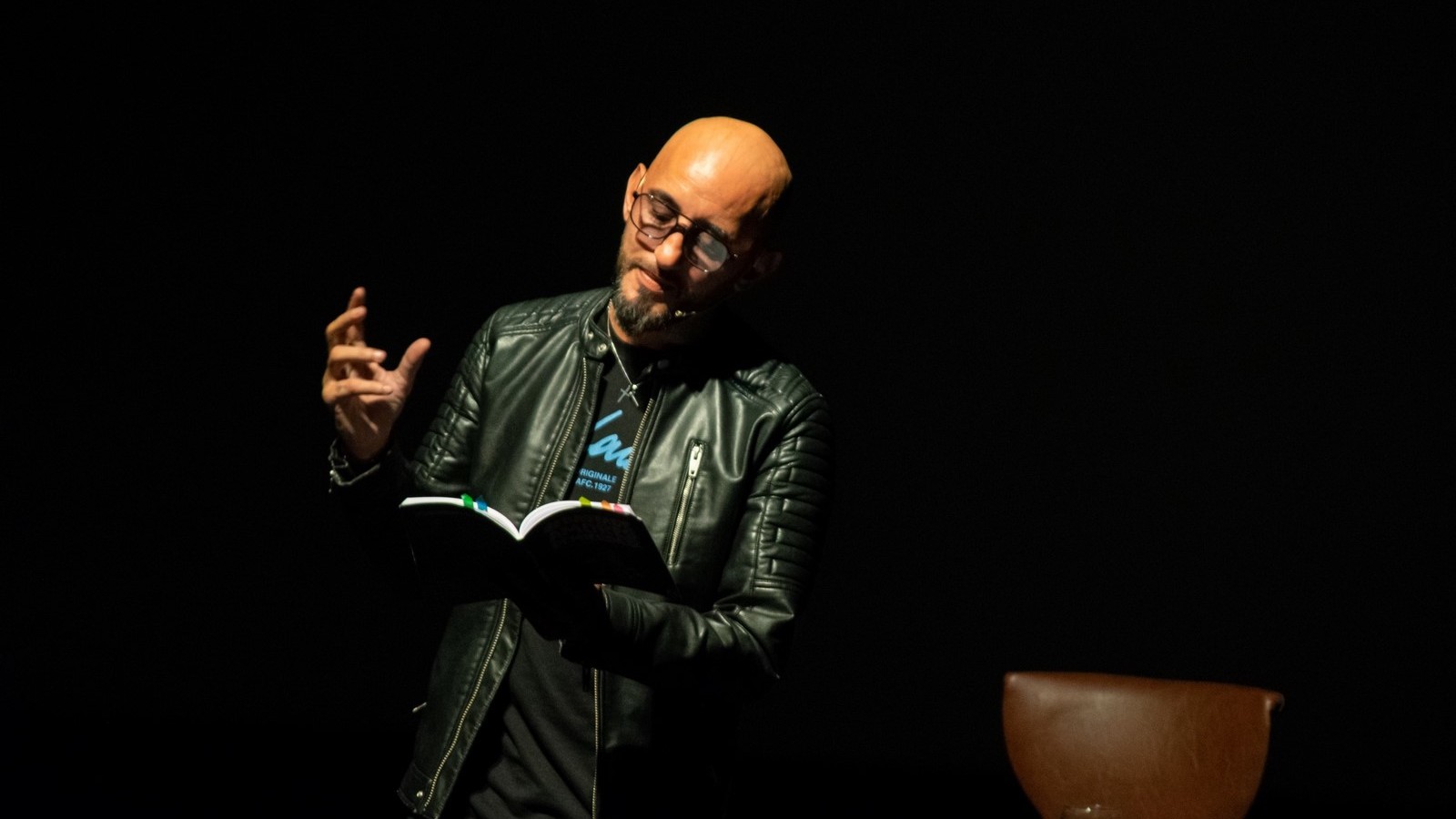 El "Pela” Romero se presentó en el Cine Municipal.