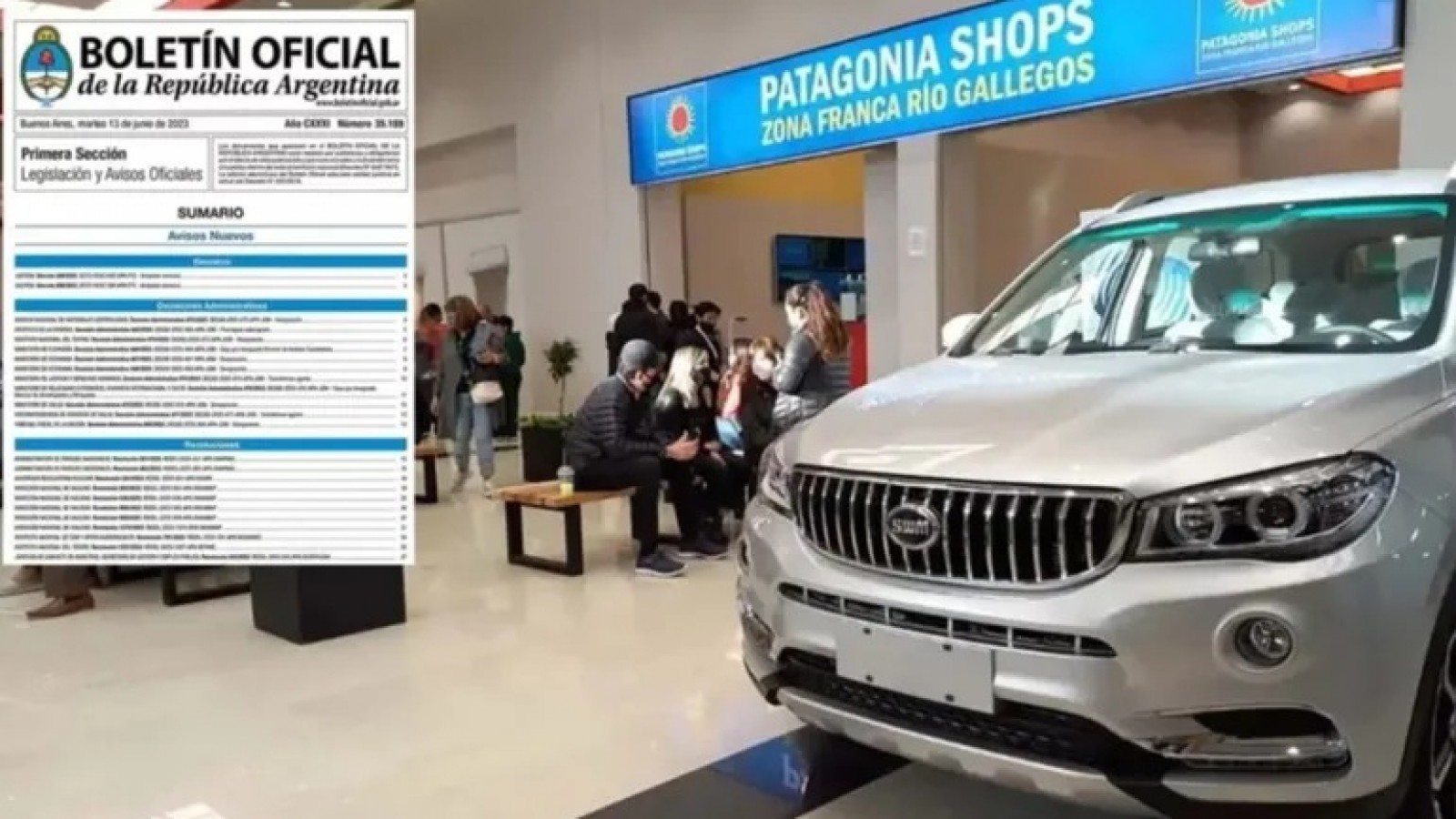 En Caleta Olivia se podrán comprar autos y motos sin impuestos