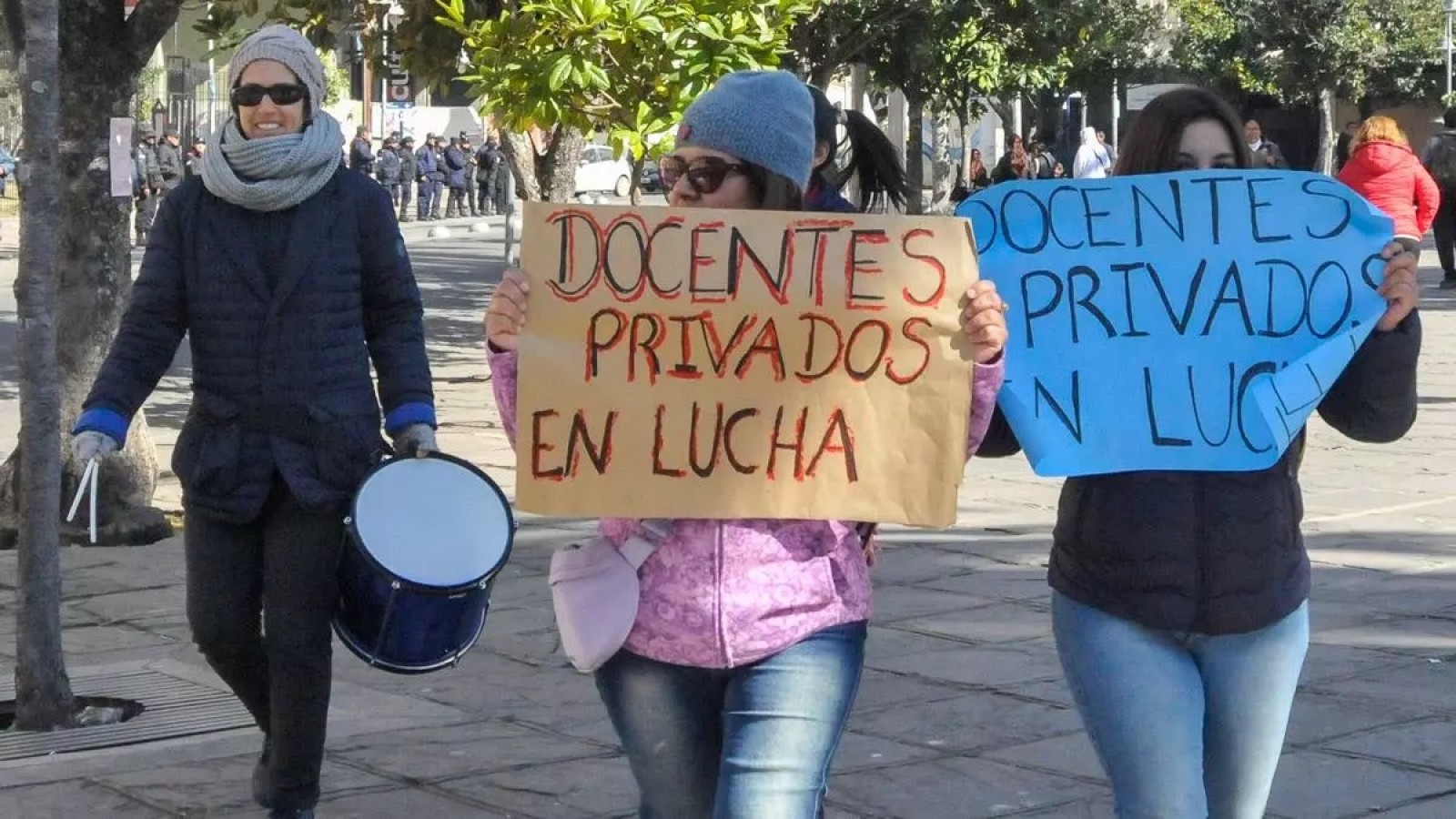 Docentes Privados de Santa Cruz repudian la violencia policial en Jujuy