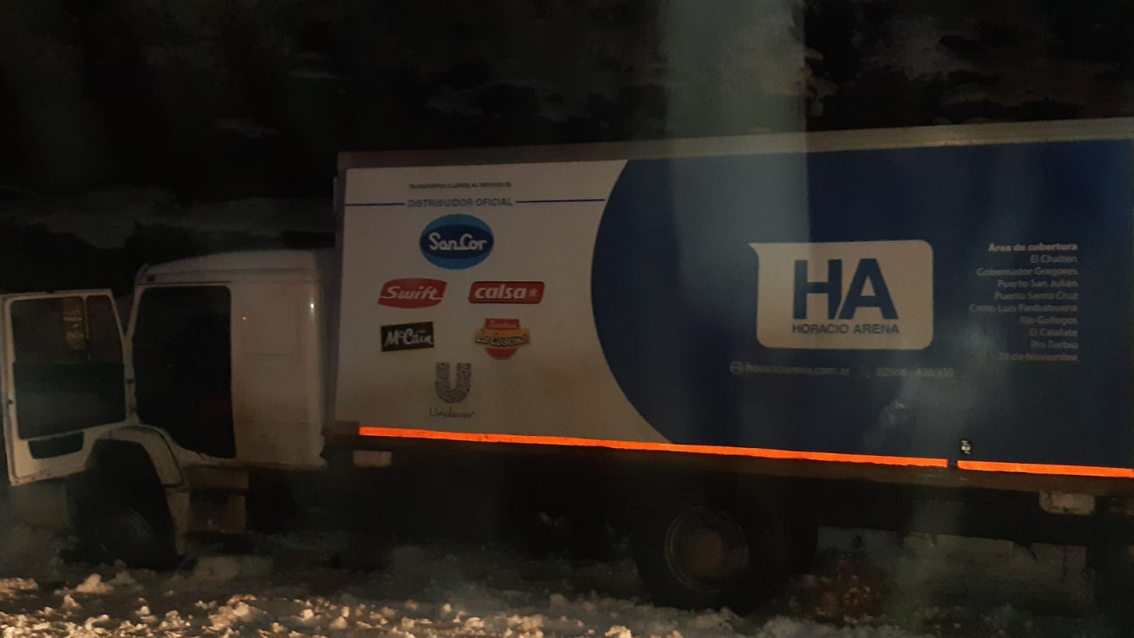 Se accidentó cuando regresaba a Río Gallegos