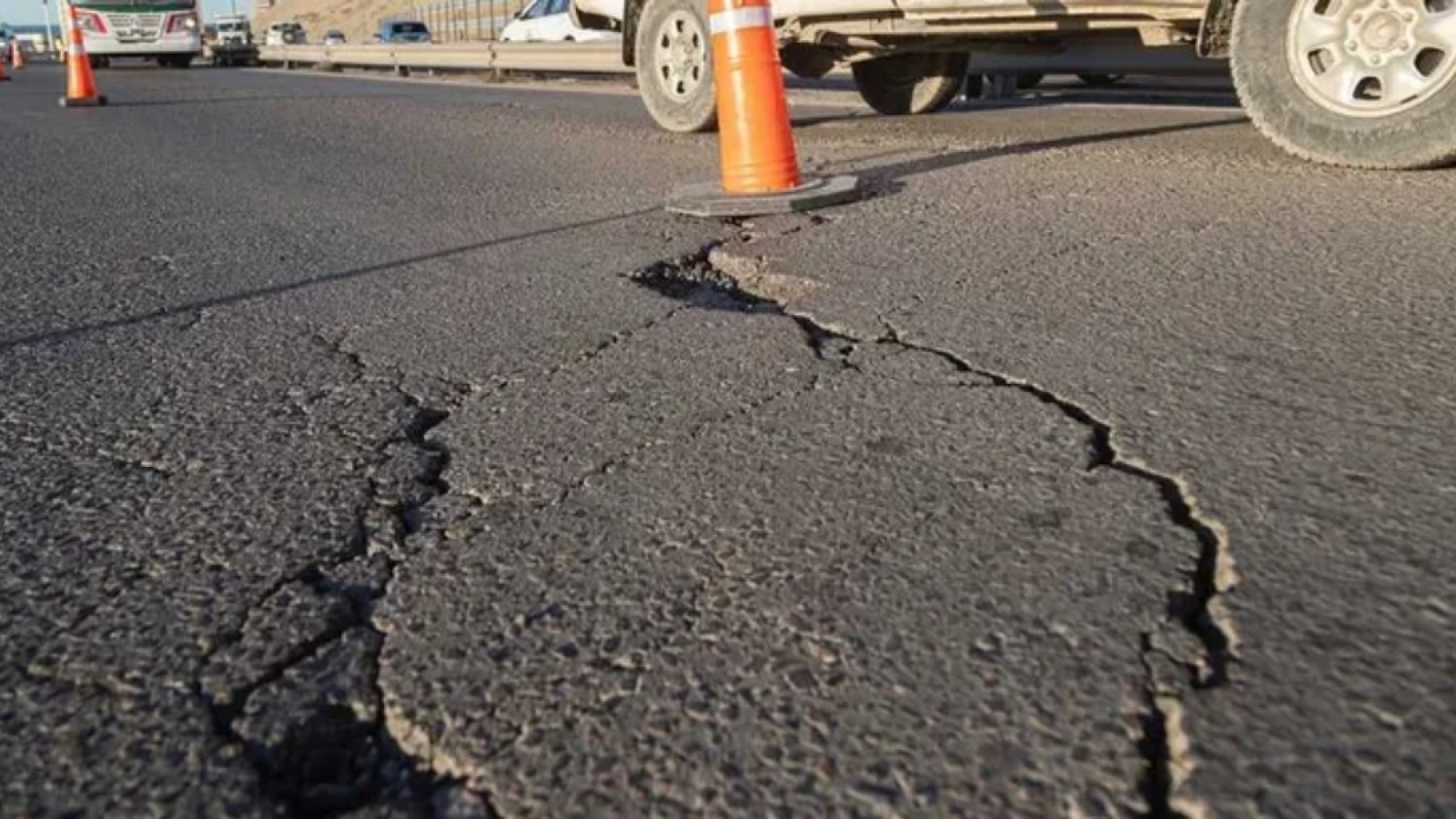 La ruta 3 está cortada por completo en Comodoro