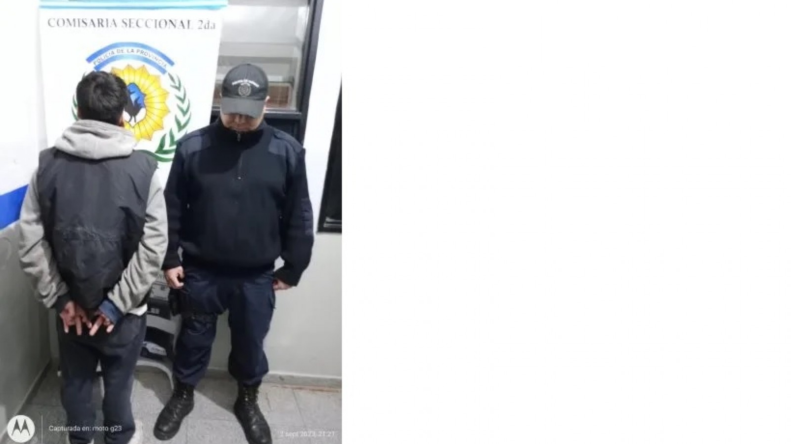 Vecinos detuvieron a ladrón que intentaba robar un automóvil