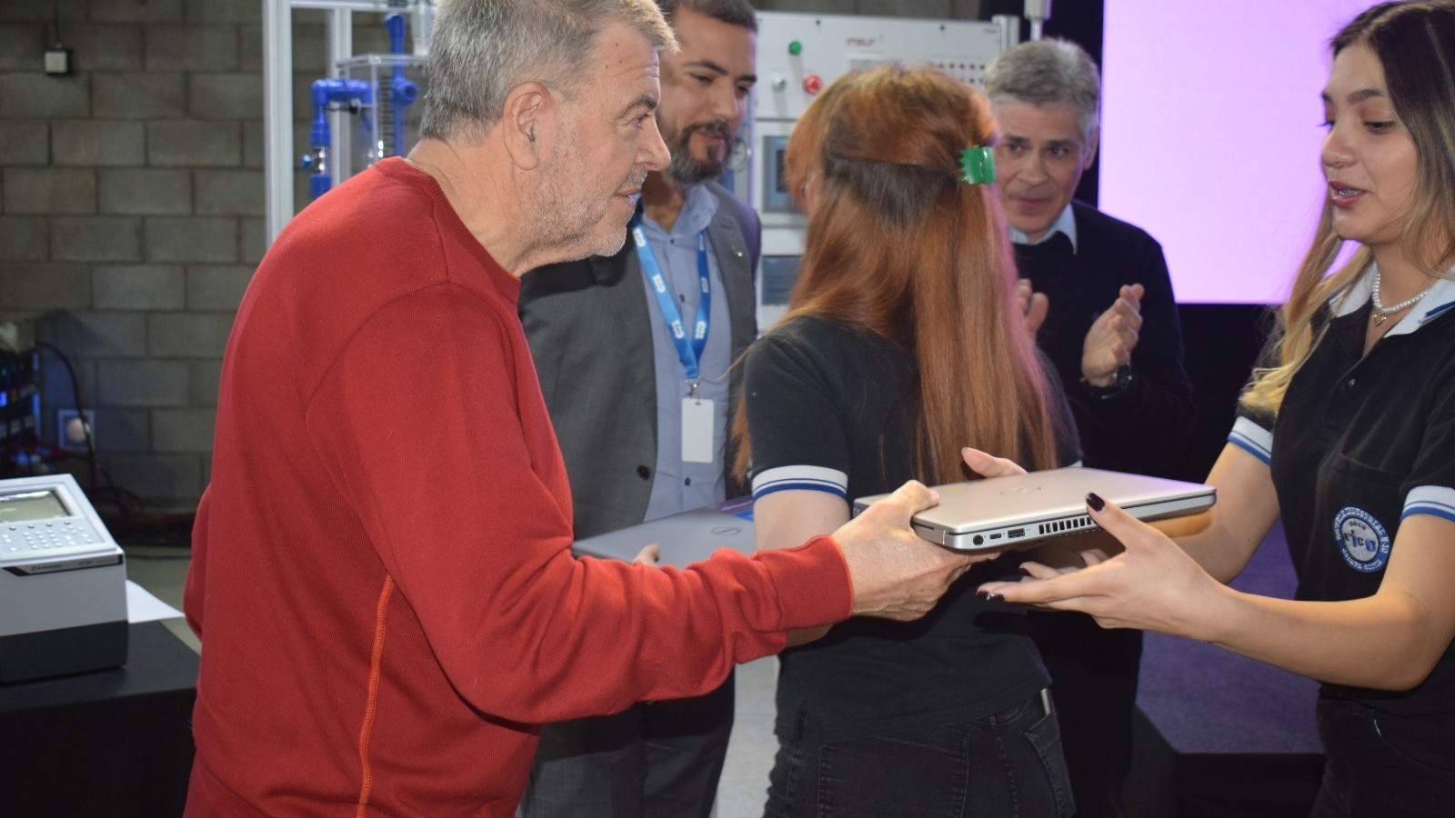 El intendente Maimó en la entrega