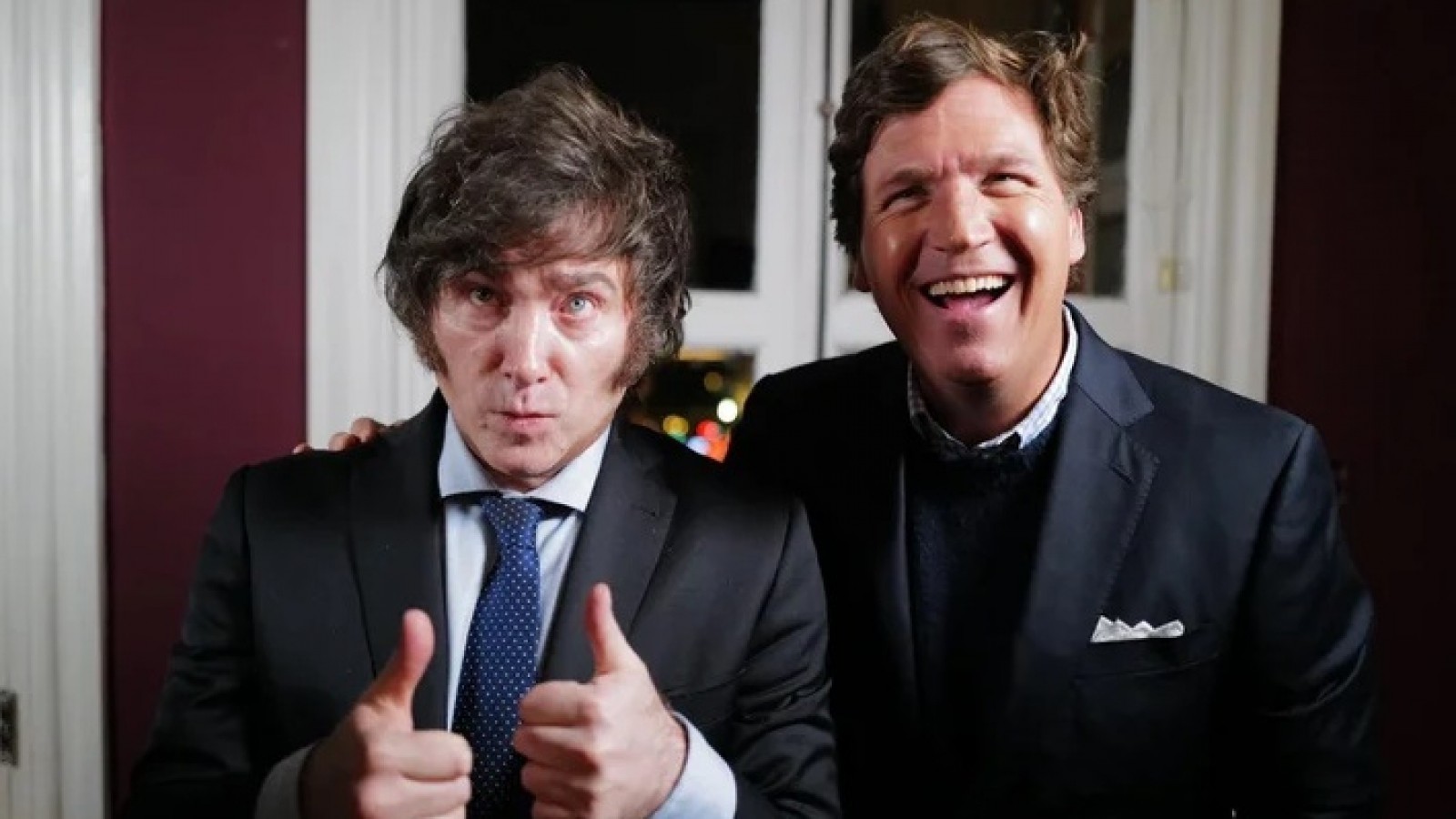 El candidato argentino habló con el periodista sobre sus propuestas de campaña