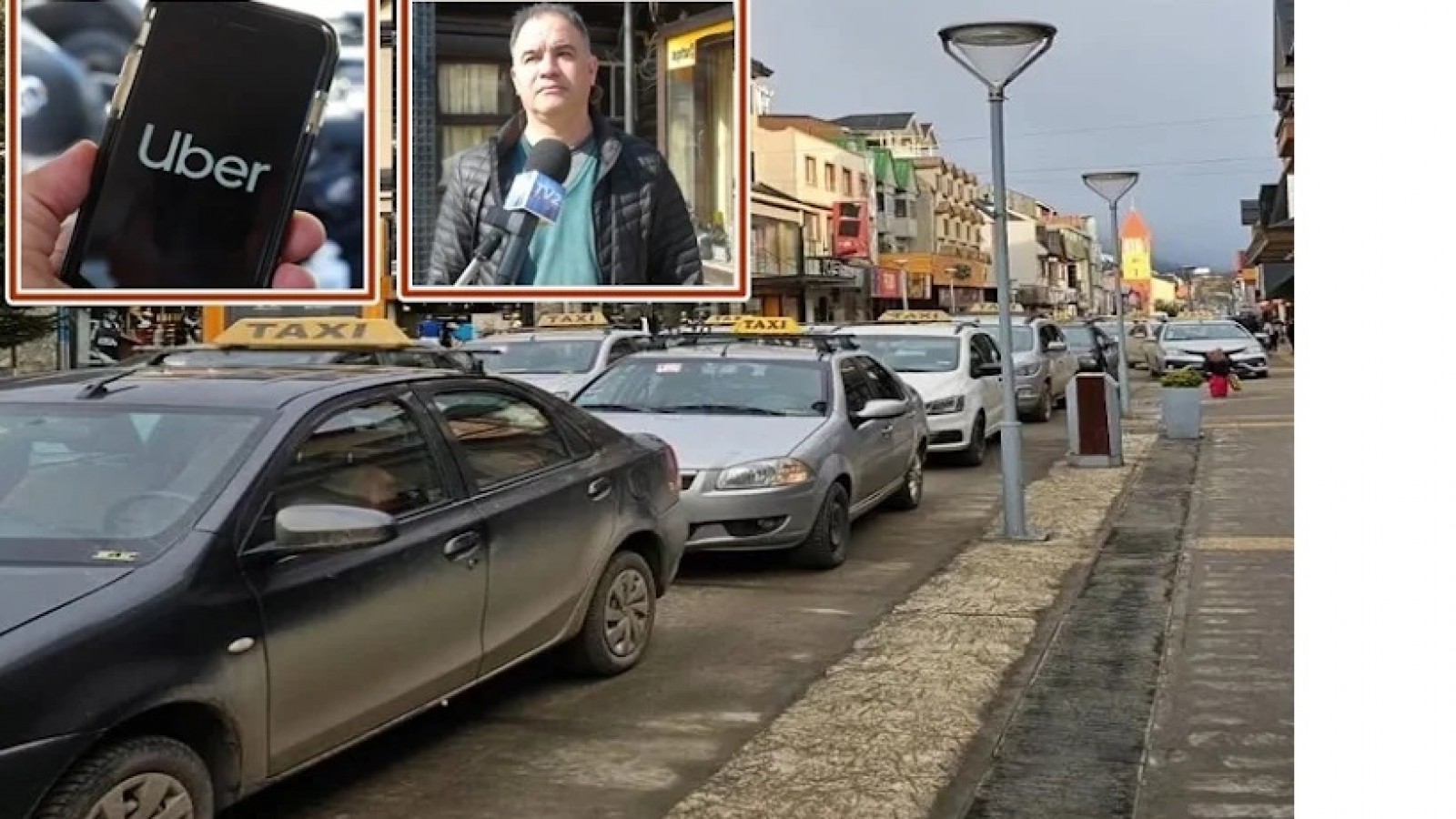 En Ushuaia taxistas denunciaron a la Jefatura de Policia, por efectivos que trabajan como UBER