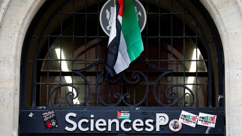Francia: la policía de París desalojó a los estudiantes pro palestinos que ocupaban la Universidad Sciences Po