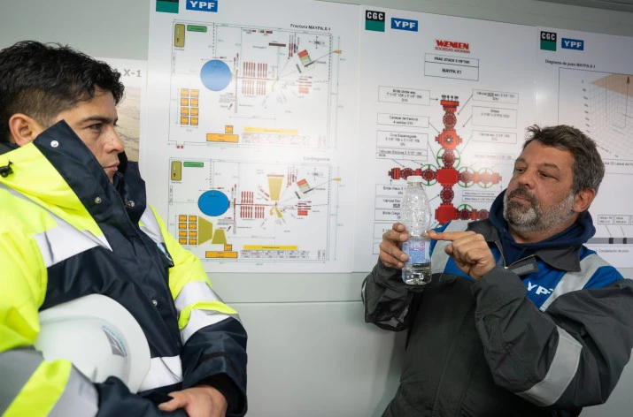 Palermo Aike es una realidad: culminó la fractura del primer pozo no convencional