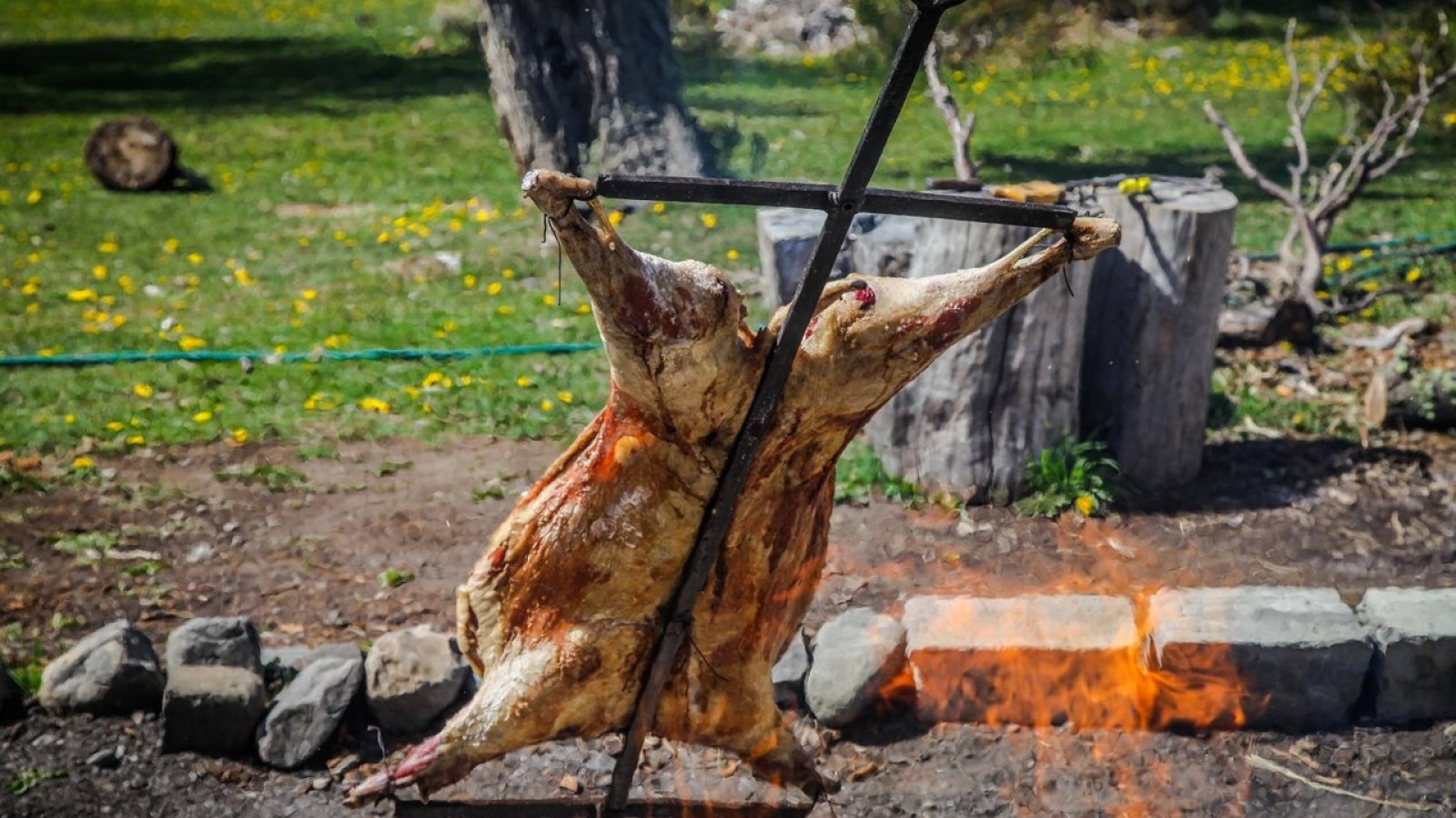 El cordero es una tradición en las fiestas