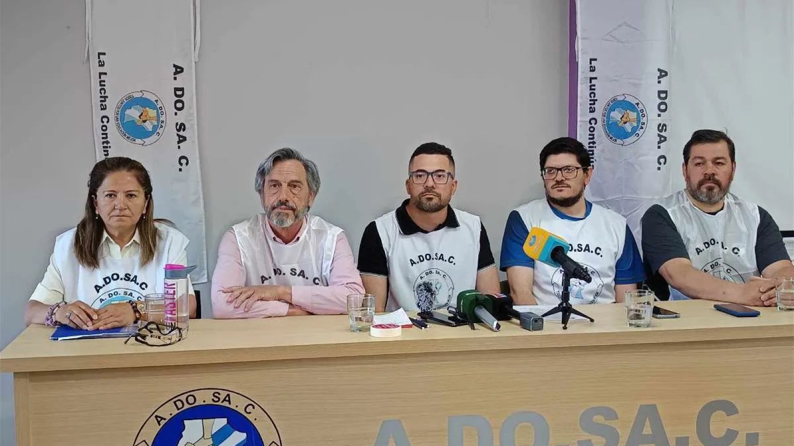 ADOSAC sentó postura y no aceptaría la nueva oferta (foto archivo)