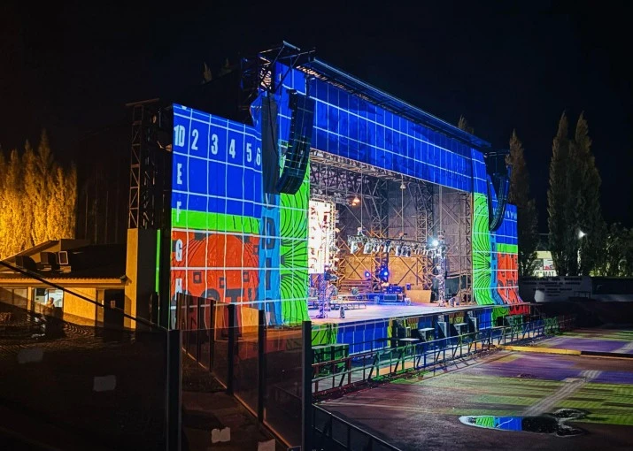 La Renga ya probó sonido y se espera una fiesta del rock en El Calafate este sábado