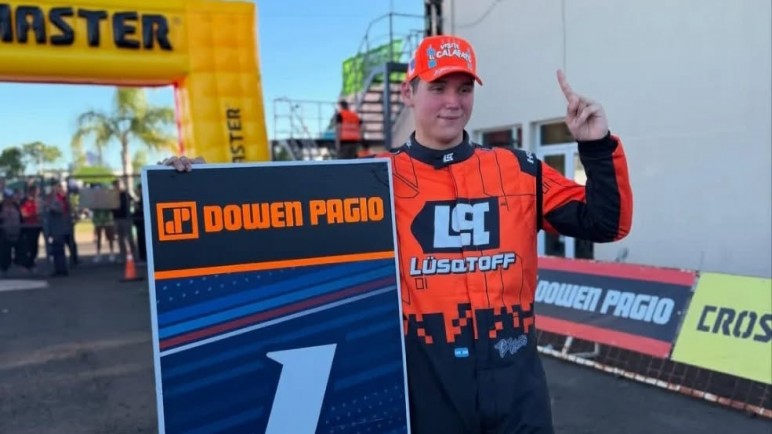 Thiago Martínez tras su primera pole en la Clase 3 del TN: "No dejo de pensar en mi viejo"