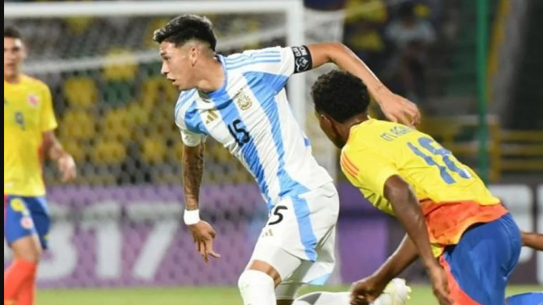 Argentina cayó ante Colombia y ahora deberá luchar en los playoffs para ir al Mundial Sub-17
