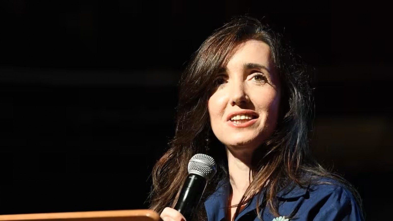 Victoria Villarruel llegó a Comodoro y participará del aniversario de Río Mayo