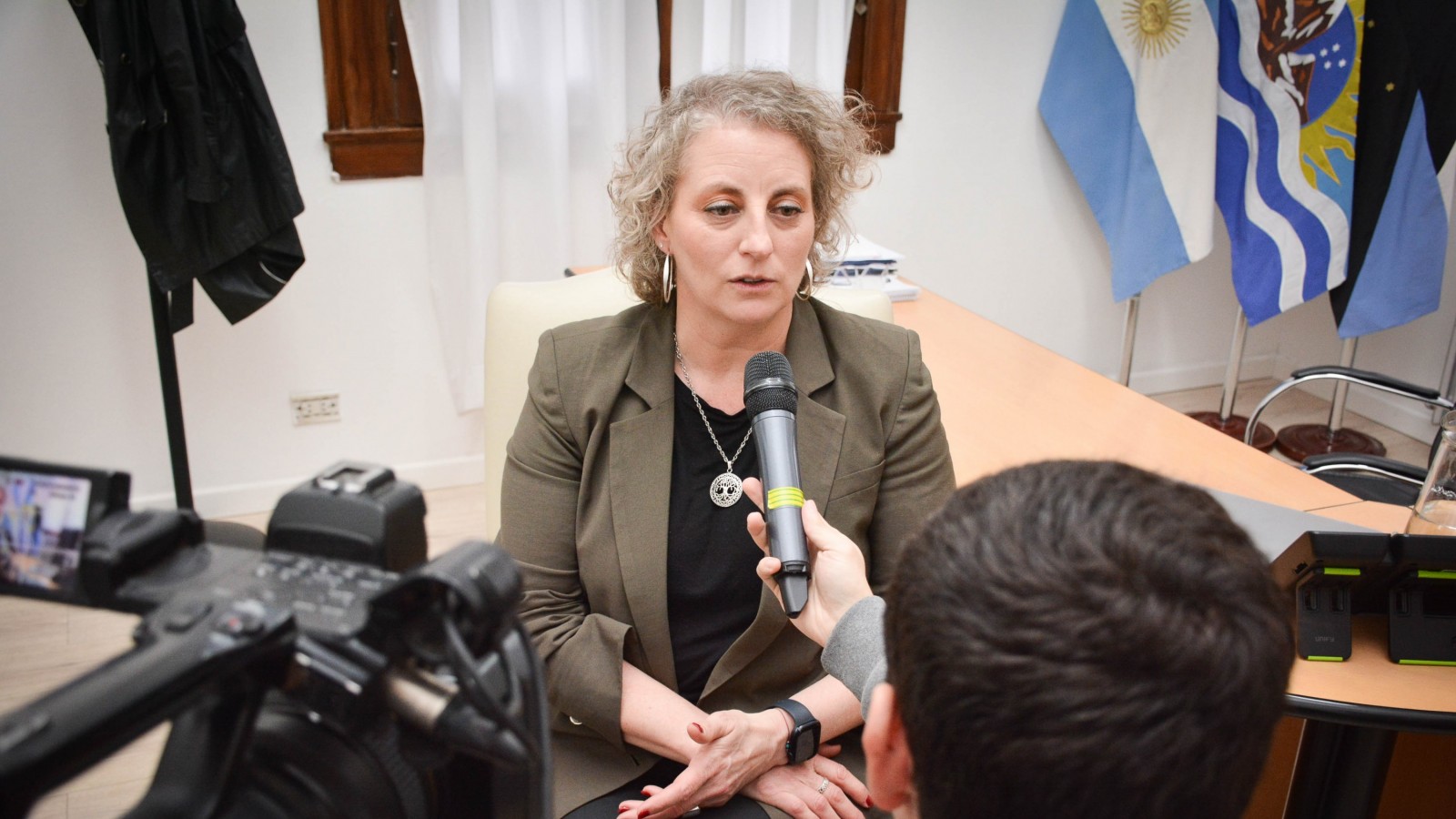 Borselli: "La idea es agilizar el traslado del material radioactivo para que llegue en tiempo y forma a los pacientes"