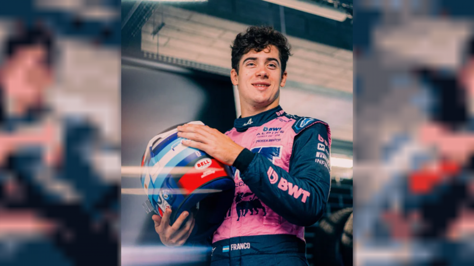 Colapinto corre en Bakú.