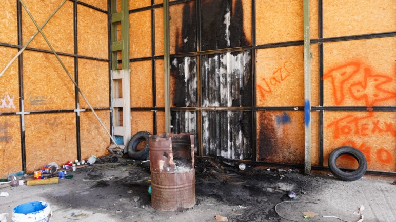 investigan el incendio en la Casa de la Juventud