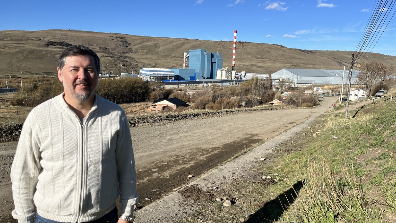 Muñoz visitó la cuenca carbonífera