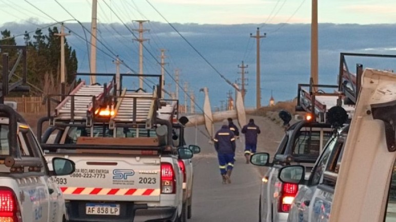 El Gobierno informó que el responsable del apagón en Río Gallegos se presentó y cubrió los daños