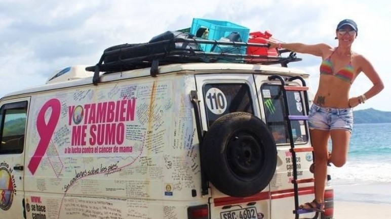 De Uruguay a Alaska: Ana, la viajera que vive hace 12 años sobre ruedas