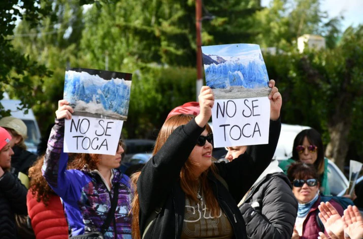 Habrá manifestaciones en Santa Cruz contra la modificación de la Ley de Glaciares: "Es una reforma regresiva y muy peligrosa"