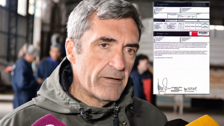 Santa Cruz Puede S.A.U. intimó al intendente Grasso y exigió identificar a funcionarios que firmaron sin nombre