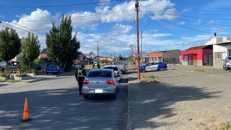 La Policía realizó controles en diversos puntos