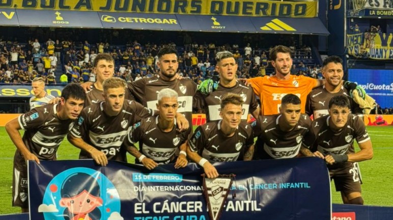 Con el peritense Gauto desde el inicio, Platense igualó con Boca en La Bombonera