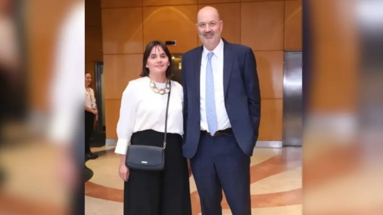 María Josefina Rouillet y Federico Sturzenegger