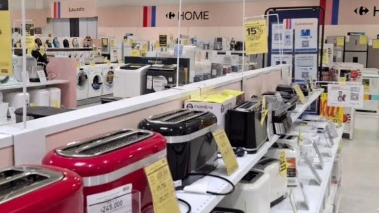 Electrodomésticos con 50% off en Carrefour
