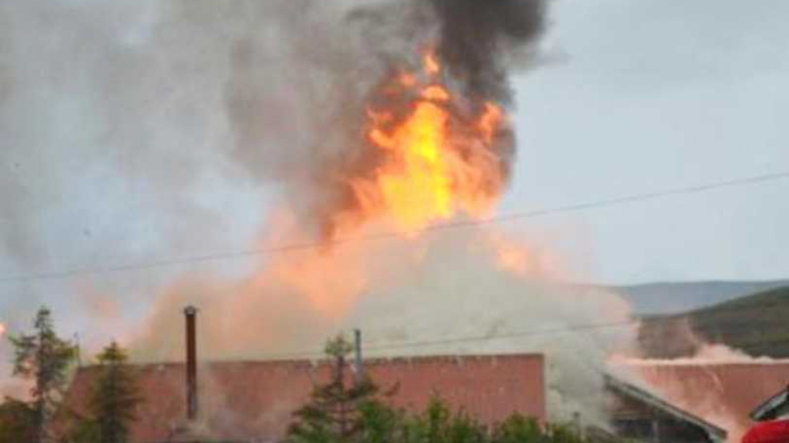 Río Turbio: Pérdidas totales en el histórico Colegio Santa Cruz tras un incendio
