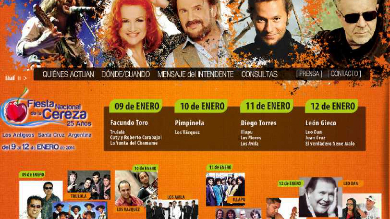 Este jueves arranca la Fiesta de la Cereza en Los Antiguos