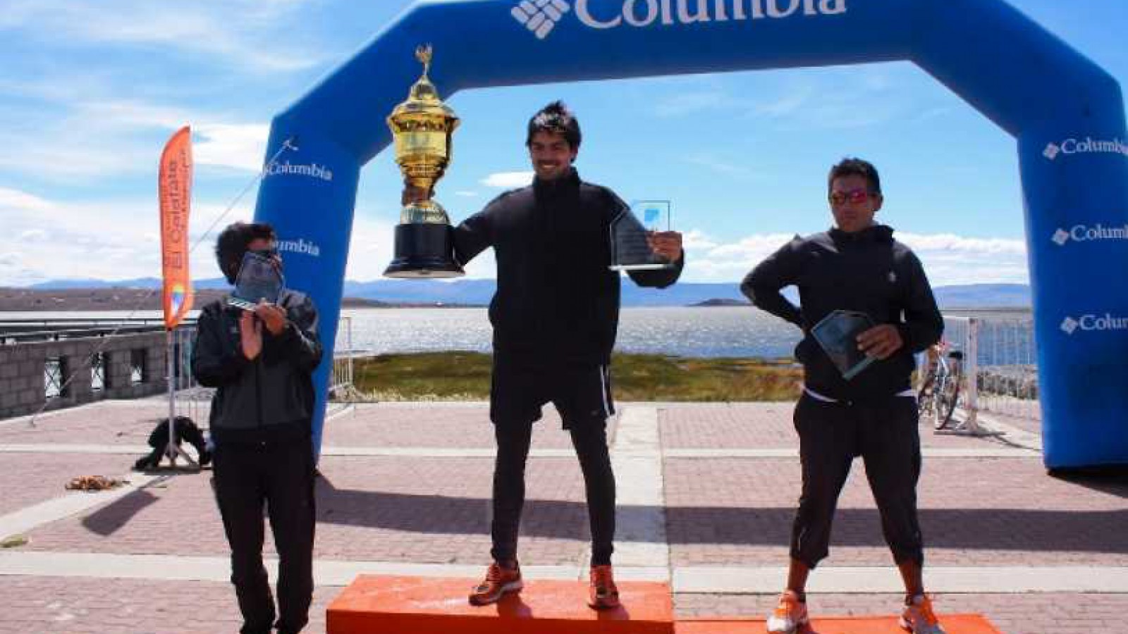 El triatlón abrió la Fiesta del Lago Argentino en El Calafate
