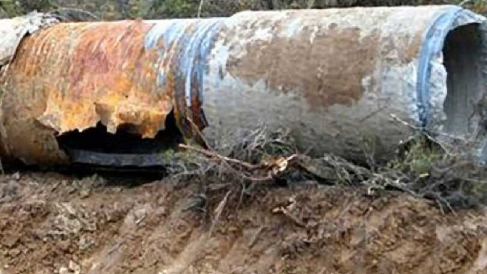Se rompió el acueducto y no hay agua en Caleta Olivia, Rada Tilly y Comodoro