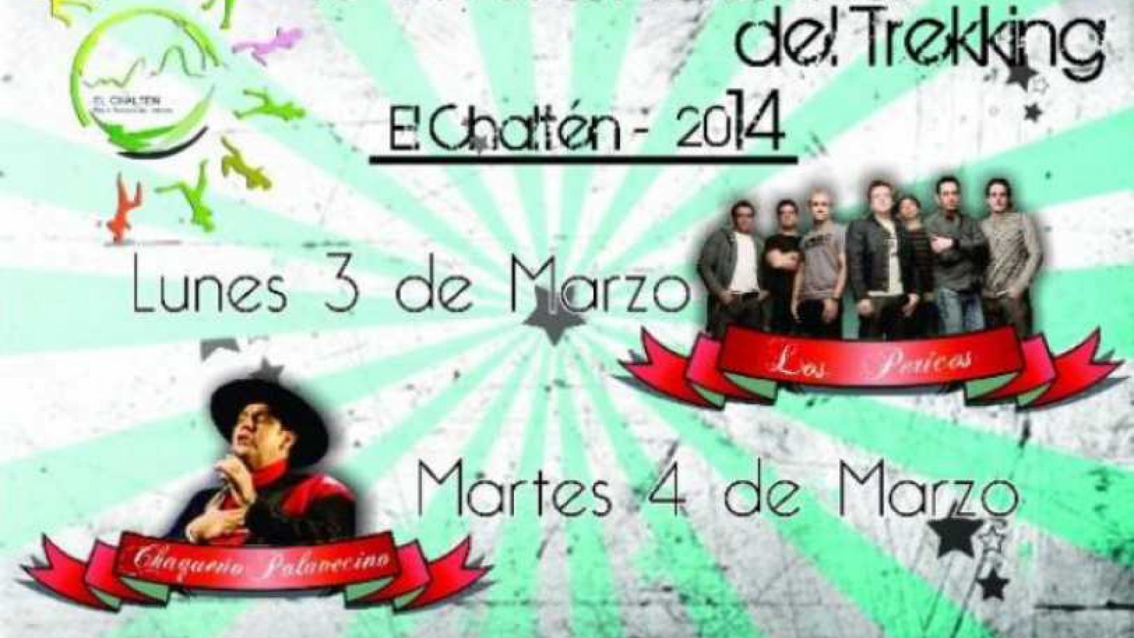El Chaqueño y Los Pericos animarán la Fiesta del Trekking en El Chaltén