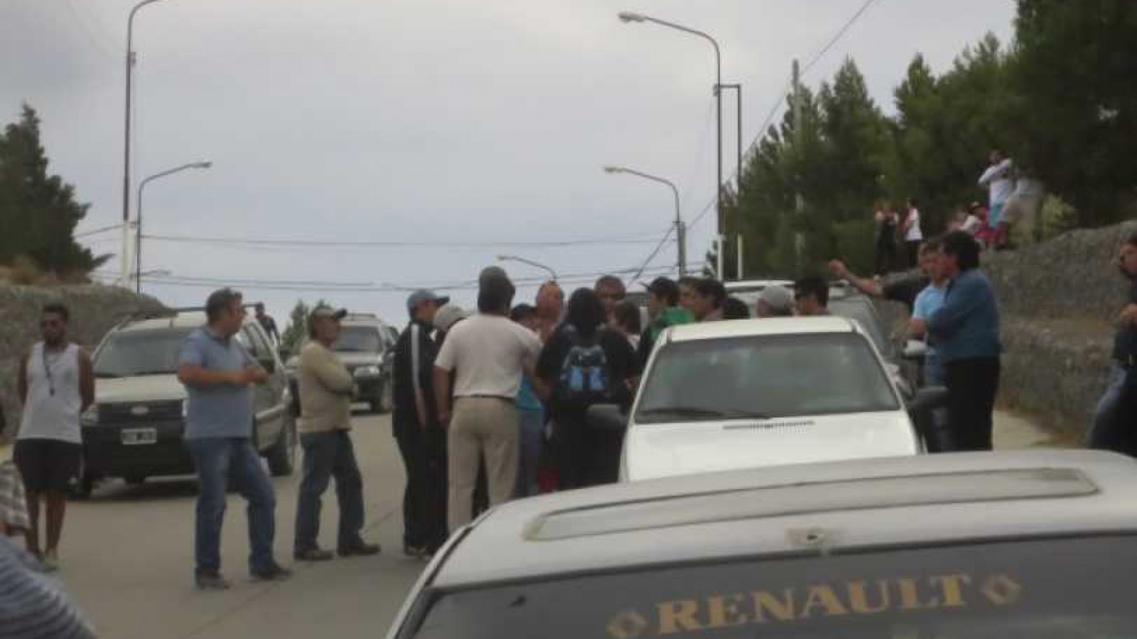 Crónica de un piquete: #CaletaOliviaSinAgua