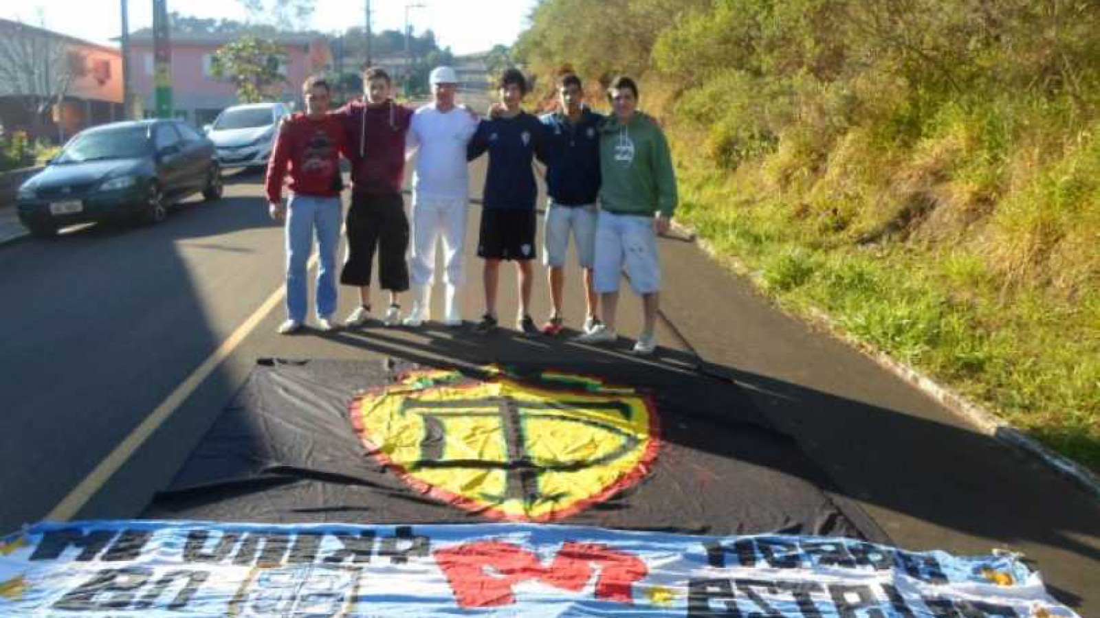 5 riogalleguenses vivieron la final del mundial en una colonia alemana en Brasil