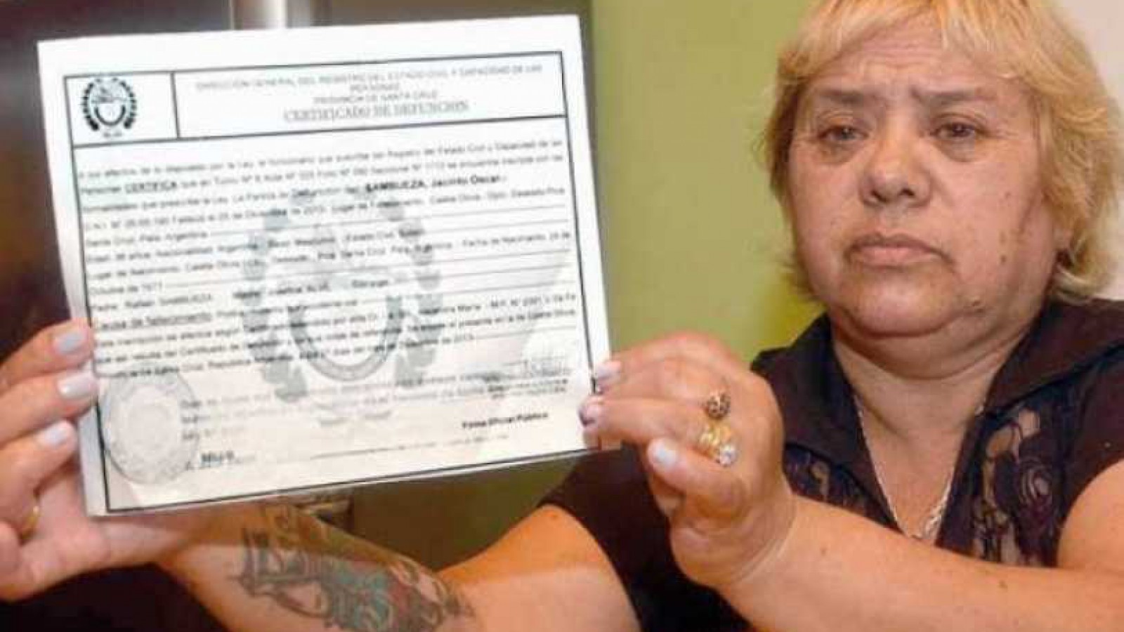 Sorpresivo allanamiento a una persona fallecida en Caleta Olivia