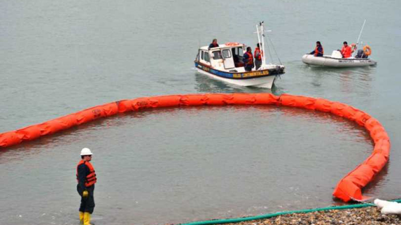 Simulacros de derrames en San Julián y Punta Quilla