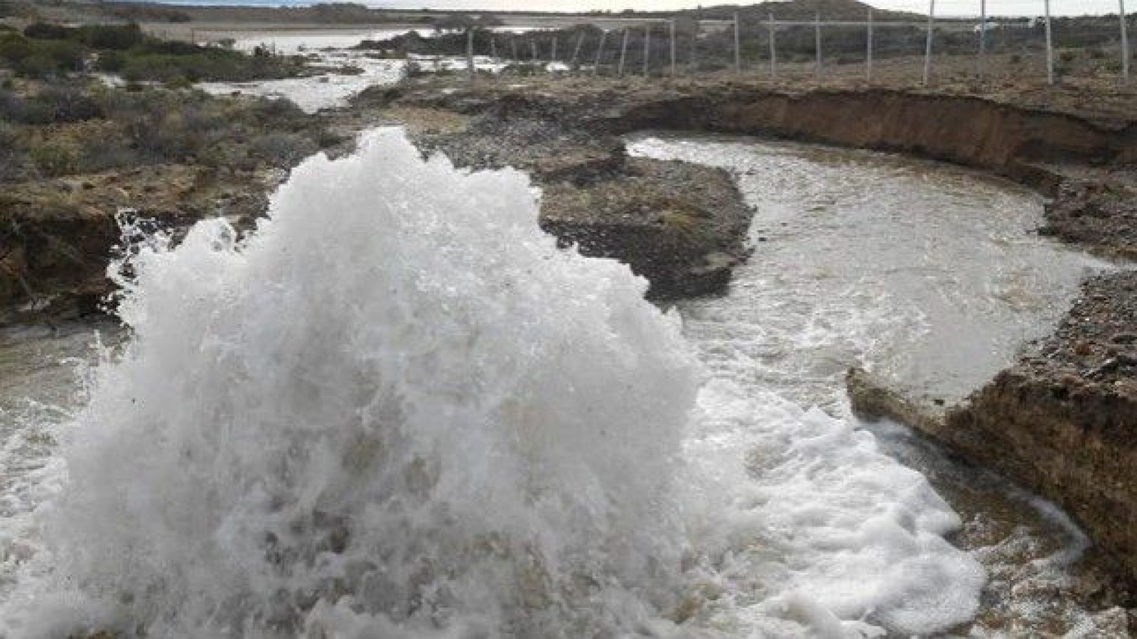Se extendió el corte de agua en Caleta, Rada Tilly y Comorodo