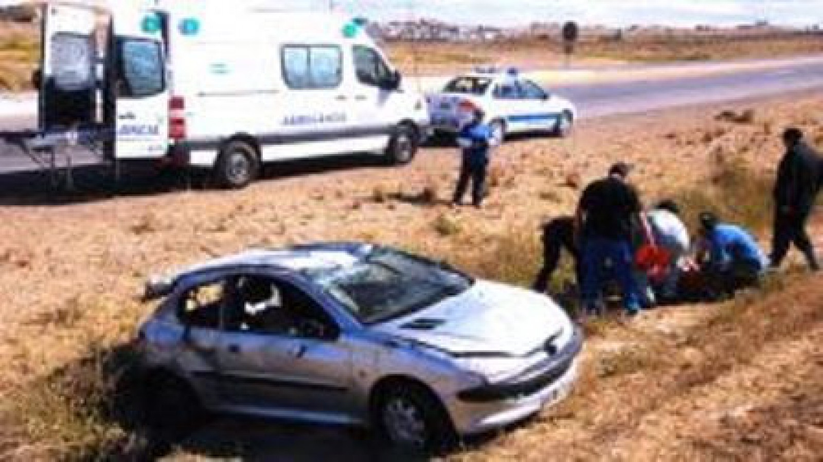 Dos choques en mala maniobra de vehículo sobre ruta provincial 12