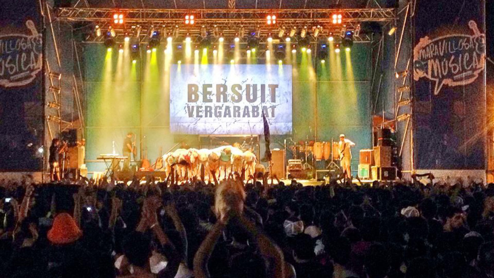 La Bersuit cerrará esta noche “Maravillosa Música” en el Anfiteatro del Bosque