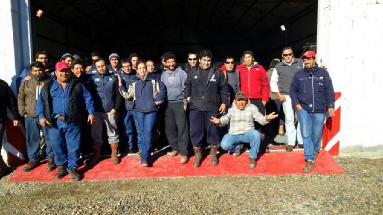 Petroleros de Lufkin están con medida de fuerza en Cañadón Seco