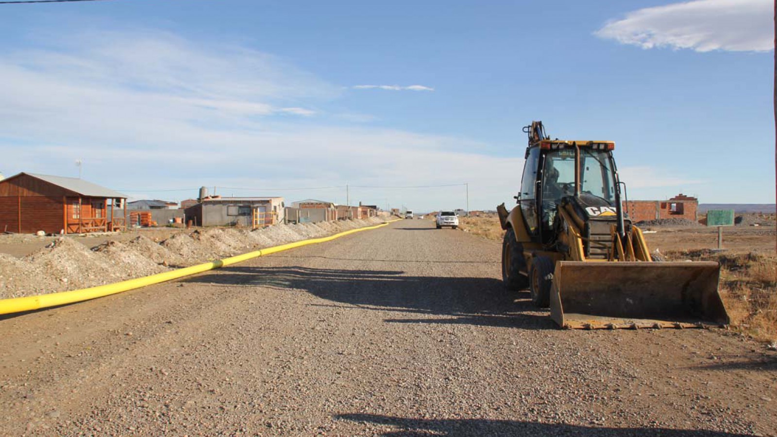 Anunciaron obra para la extensión de red de gas en Las Heras