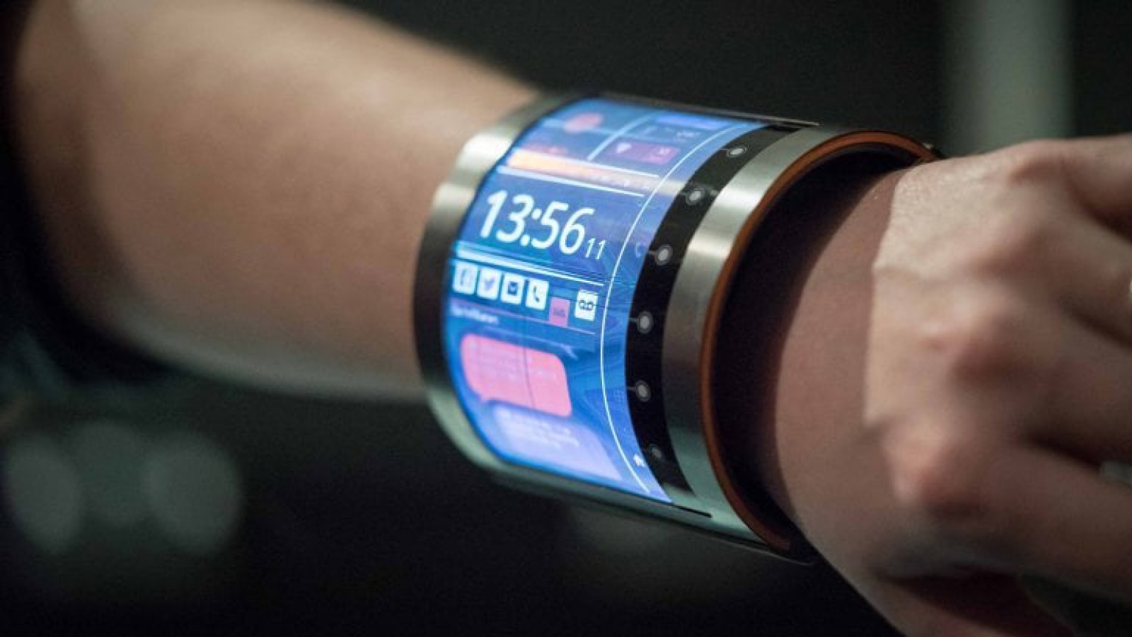 El celular tendrá forma de pulsera