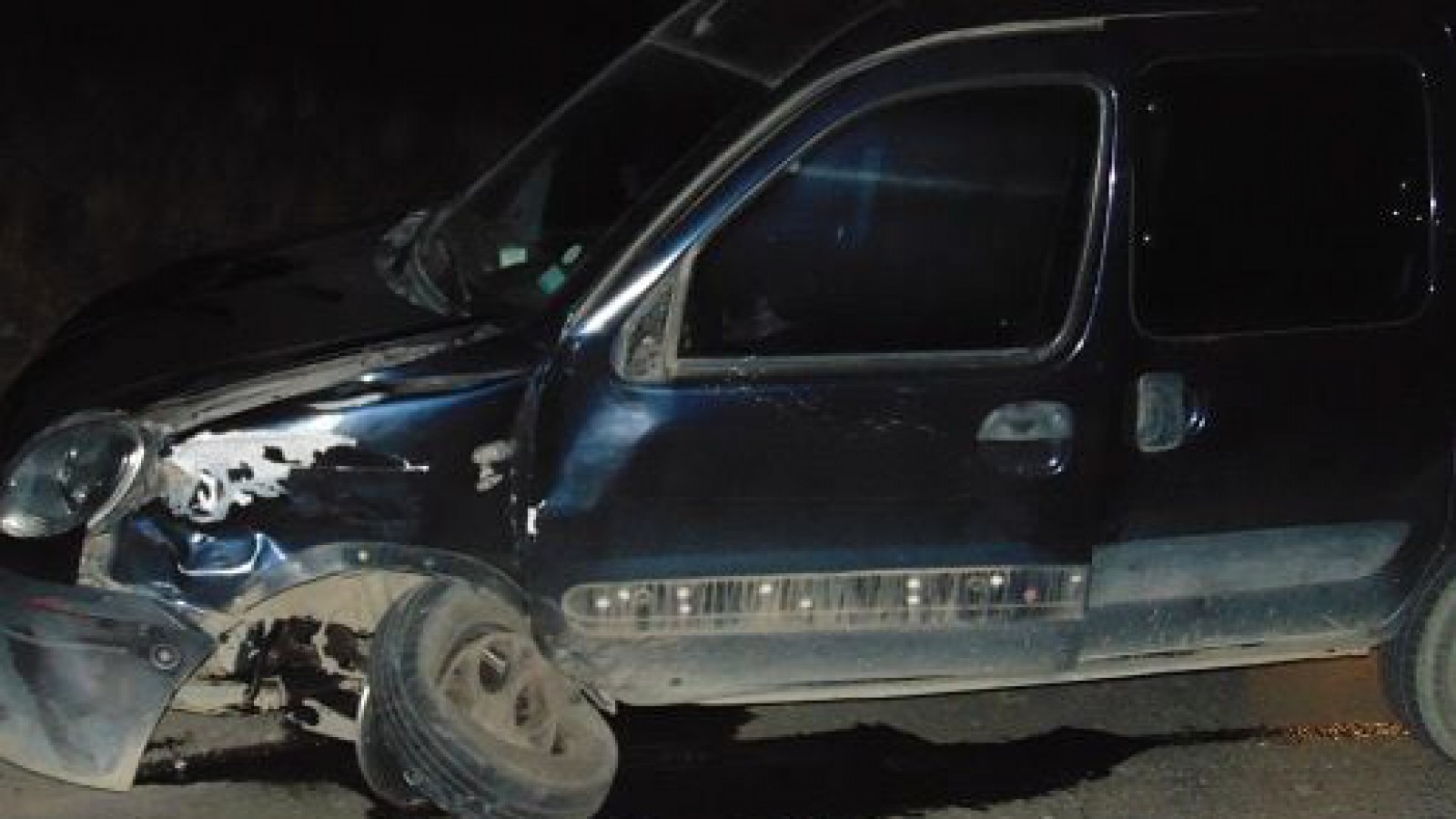 Sin control,chocó a tres autos en la Complementaria 20