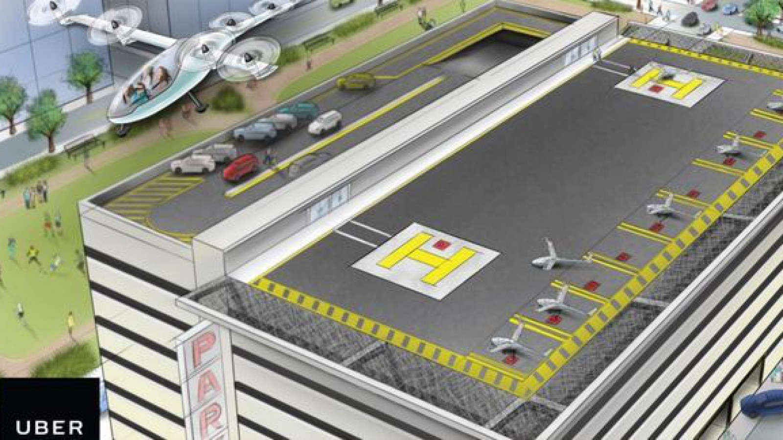 Uber planea crear coches voladores